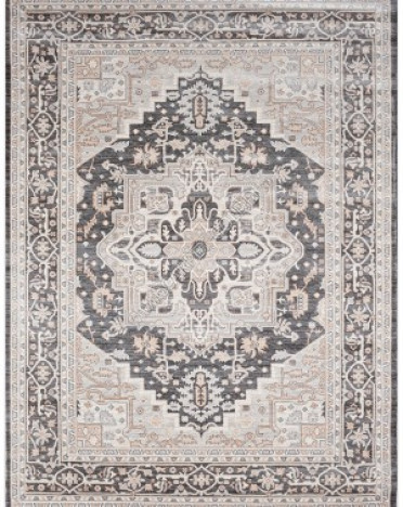 Ковер турецкий 36862A Avon (Полиэстер хит-сет, серый)
