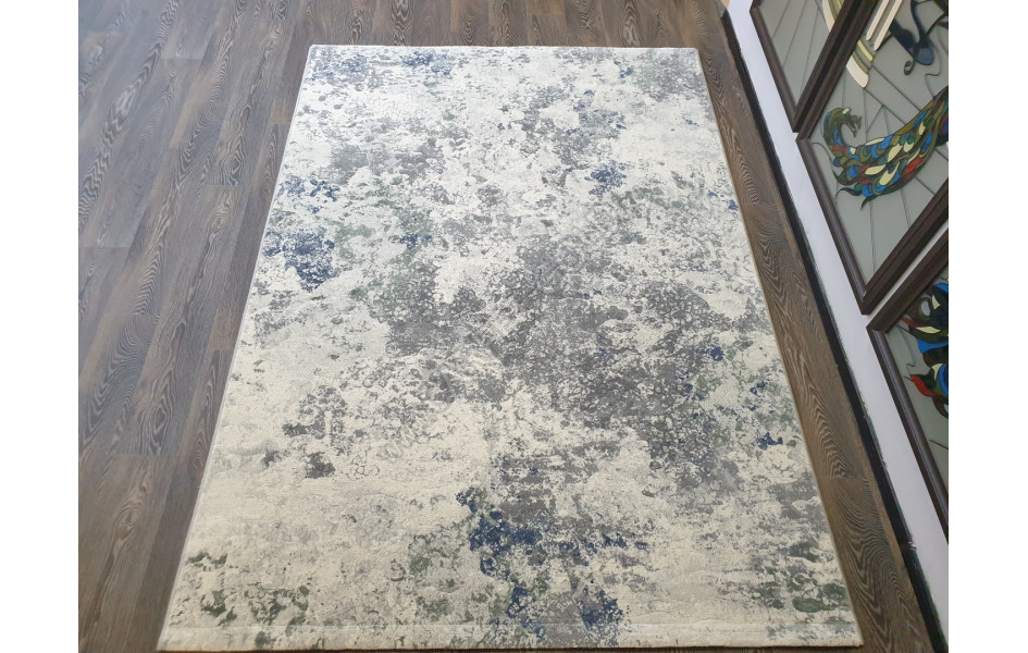 Бельгийский ковер Argentum 63483-9646 серый модерн