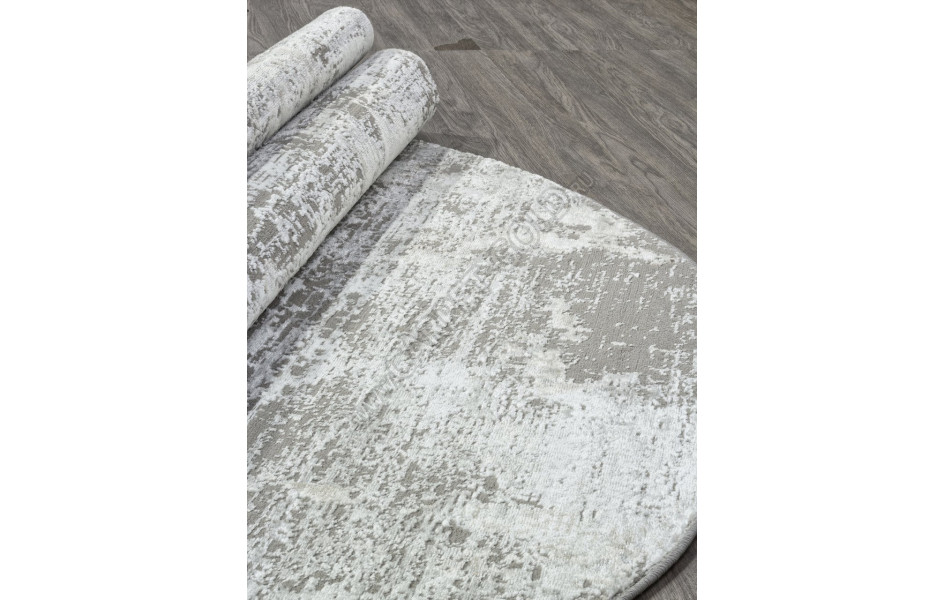 Ковер F197 - CREAM-GRAY - Овал - коллекция SIRIUS